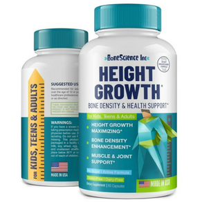 (3팩) 본사이언스 Height Growth Maximizer 칼슘 뼈 그로우 성장기