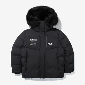 휠라 남성 SKI REPLICA 중힙 구스 다운 자켓 FS2DJD4201M-BLK