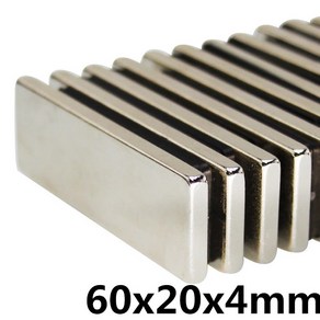 사각자석 60x20x4mm 네오디움 자석