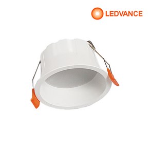 레드밴스 오스람 3인치 움푹 LED 다운라이트 매입등 자연광 트루웨이브 칩사용, 전구색(노란빛), 1개