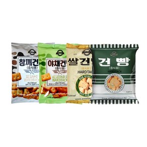 [상일식품] 군용 쌀건빵+밀건빵+참깨건빵+야채건빵