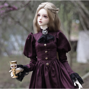 구체관절인형 풀세트 60cm 구관 1/3 Elina 엘리나 귀족 인형 bjd/sd, 1개