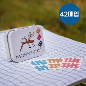 [독일 본사 인증 공식 대리점] 독일 본사 직수입 모스킨토 모기패치 42p 영유아 사용 가능 가려움완화, 42g, 1개