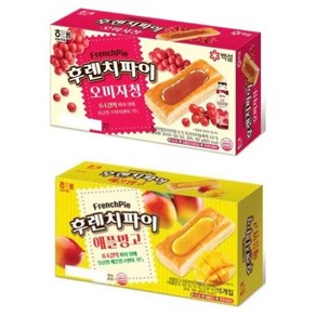 후렌치파이 애플망고 192g + 후렌치파이 오미자청 192g (사탕증정), 1세트, 384g