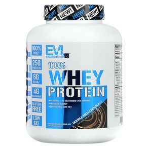 EVLUTIONNUTRITION 웨이 프로틴 더블 리치 초콜릿 맛