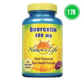 Natues Life Quecetin 400mg 케르세틴 100캡슐, 100정, 1개