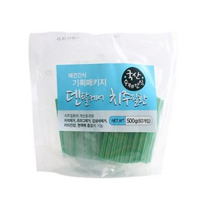 국산 대용량 강아지 덴탈케어 치주질환 민트 덴탈껌 간식 500g (60p), 1개