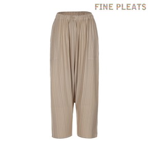 [FINE PLEATS] 피네 플리츠 배기팬츠 투 아이보리