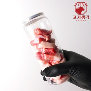 고기생각 국내산 한돈 캔에 담은 캔 삼겹살 냉장 300g