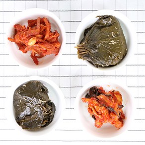 사그담 유기농재료로 만든 장아찌4종, 깻잎장아찌 400g, 1개, 400g