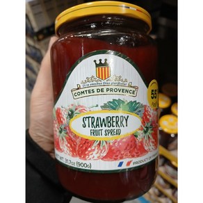 [코스트코]LES COMTES DE PROVENCE 딸기잼 딸기스프레드 900G, 1개
