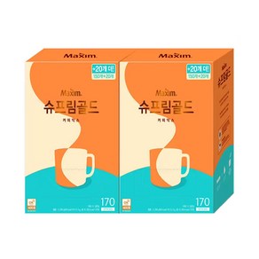 맥심 슈프림 골드 커피믹스, 13.5g, 340개입, 1개