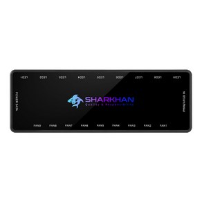 성린 SHARKHAN LED-P99 PWM 5V RGB HUB 팬 허브, 1개