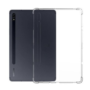 스냅케이스 갤럭시탭 S8+ S7+ 플러스 코쿠 젤리 투명 케이스, S8+ S7+ 공용, 1개