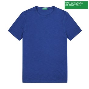 베네통 Basic cotton slub t-shit 2S 3JE1U1027 966