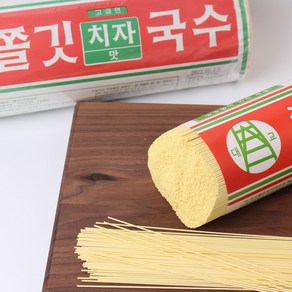 쫄깃한 치자국수 소면 3kg 장가네 쫄깃치자국수 잔치국수 비빔국수 면, 3개