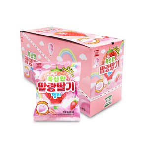 서주 폭신한 말랑딸기 젤리, 50g, 12개