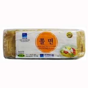 냉동 식자재 평화식품 쫄면 10인분 2kg 4봉지(반품 불가 상품), 4개