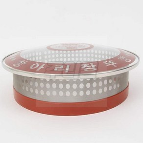 한스리빙 장독대 뚜껑 항아리뚜껑 강화유리뚜껑, 3호 26cm (CG92562), 1개