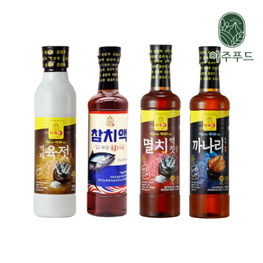 60년 전통 액젓4종 멸치 참치 까나리액젓 육젓 / 젓갈 조미료, 까나리액젓 800g, 1개, 800g