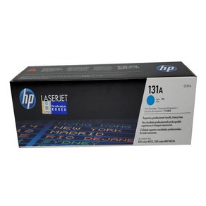 HP Lasejet Po 200 Colo MFP M251nw 정품토너 표준용량 파랑 1800매 (CF211A), 1개