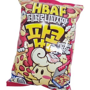 바프 HBAF페퍼로니피자맛팝콘 80G, 1개