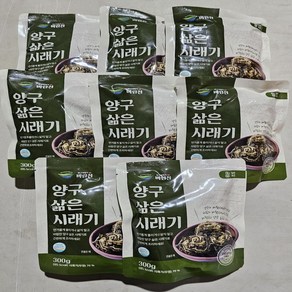 삶은시래기 300g*12개 / 양구시래기/ 무청/삶은나물/삶은시래기국산/우거지/양구펀치볼시래기/간편한시래기/ 살균제품/시원한시래기해장국/시래기, 12개