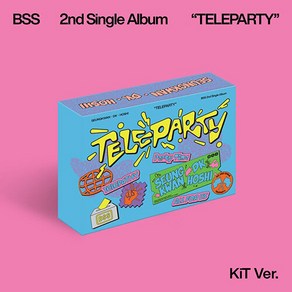 [키트] 부석순 싱글2집 키트 TELEPARTY KiT Ve. / 볼체인+타이틀&크레딧카드+엽서+포토카드26종+셀카포토카드3종
