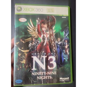 [XBOX360정발] N3 정발 (메뉴얼 없음)