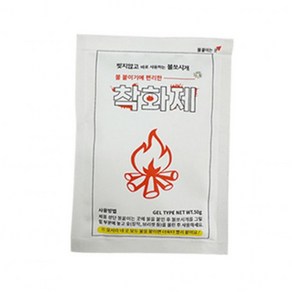 불붙이기 젤 캠핑연료 불쏘시개 착화제 50g, 50g(1장), 1개