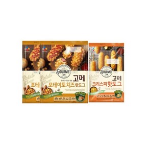 포테이토치즈핫도그 400g x2 + 크리스피핫도그 400g, 2개