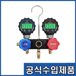 Elitech 엘리텍 디지털매니폴드게이지 DMG-1BK, 1개