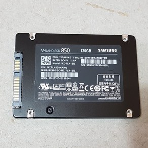 삼성 부팅용 SSD 하드 사타 120GB HDD WIN10 깔려있슴, 개