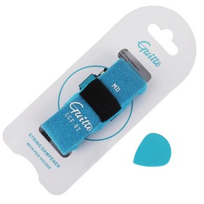 JOYO Guitto Sting Dampenes Mute Muffled Belt Fo Bass 기타 어쿠스틱 우쿨렐레, [02] GGF-02 MD(Blue), 1개