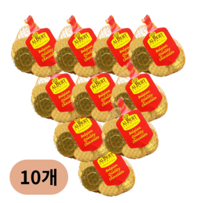 알버트 코인 동전 초콜릿 (망), 50g, 10개