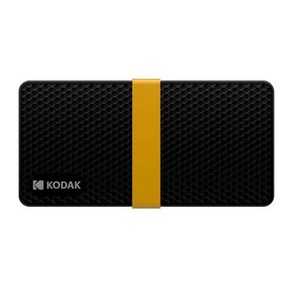 KODAK 휴대용 SSD X200 1TB USB-C 3.1 Gen 2 10Gbps 포함, 1) 1TB, 없음, 없음