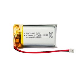 리튬폴리머배터리3.7V 420mAh, 1개