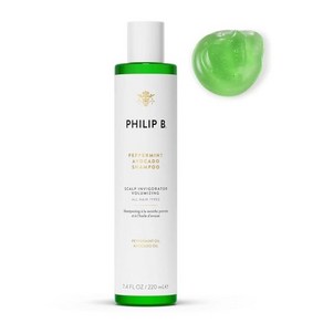 PHILIP B 페퍼민트 & 아보카도 샴푸, 1개, 220ml