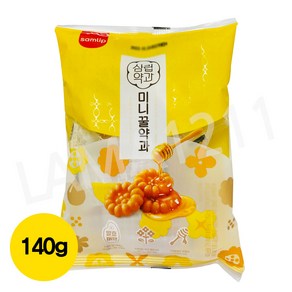 삼립 미니꿀약과 1kg 대용량과자 약과담백가게, 1개, 140g