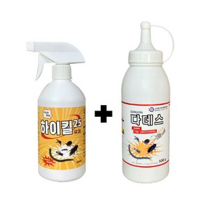 다데스 500g + 하이킬 500ml 바퀴벌레 개미 진드기 살충제 약, 1개