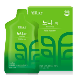 리브퓨어 노니 퓨어 파우치 (노니원액 100%) (60ml X14포)