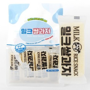 밀크쌀과자 기름에 튀기지 않은 우유맛 쌀과자 240g, 1개