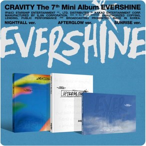 개봉앨범 포토카드 없음/ 크래비티 CRAVITY 7TH MINI ALBUM EVERSHINE 버전선택, SUNRISE