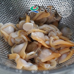 [공룡나라]동성수산 국산 냉동 바지락살 1kg 경남 고성, 1박스