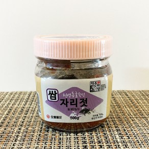 30년 전통 오름물산 제주젓갈 쌈자리젓, 1개, 500mg