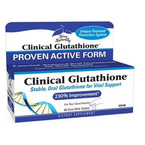 L-글루타티온 안정적인 글루타티온 보충제 항산화 Glutathione 300mg 60 Slow-Melt Tablets (30 Sevings), 60정, 1개