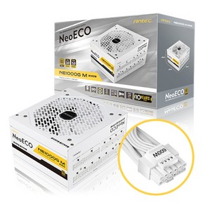 [Antec] NeoECO 1000W WHITE 80PLUS GOLD 풀 모듈러 ATX 3.0 (PCIE5)