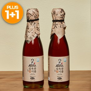 김옥분 옛날 참기름 통참깨 100% 저온압착 1+1, 2개, 300ml