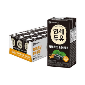 맥주효모&어성초 연세두유 식물성 단백질, 190ml, 24개