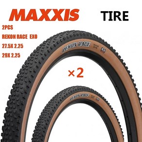 MAXXIS-29 MTB 자전거 타이어 27.5x2.25 29x2.25 리콘 레이스 EXO 타이어 펑크 방지 타이어 MAXXIS MTB 자전거 오프로드 다운 힐 타이어, 4)2PCS 29X 2.25 - 와이어, 2개